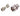 Adaptors - Brass Nickel Plated - Fixed and swivel